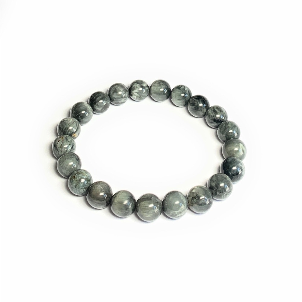 Natural Hawks Eye Stone Bracelet 8mm Natural Stones